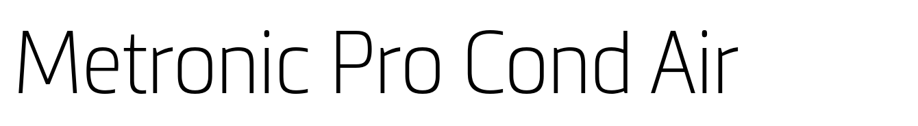 Metronic Pro Cond Air
